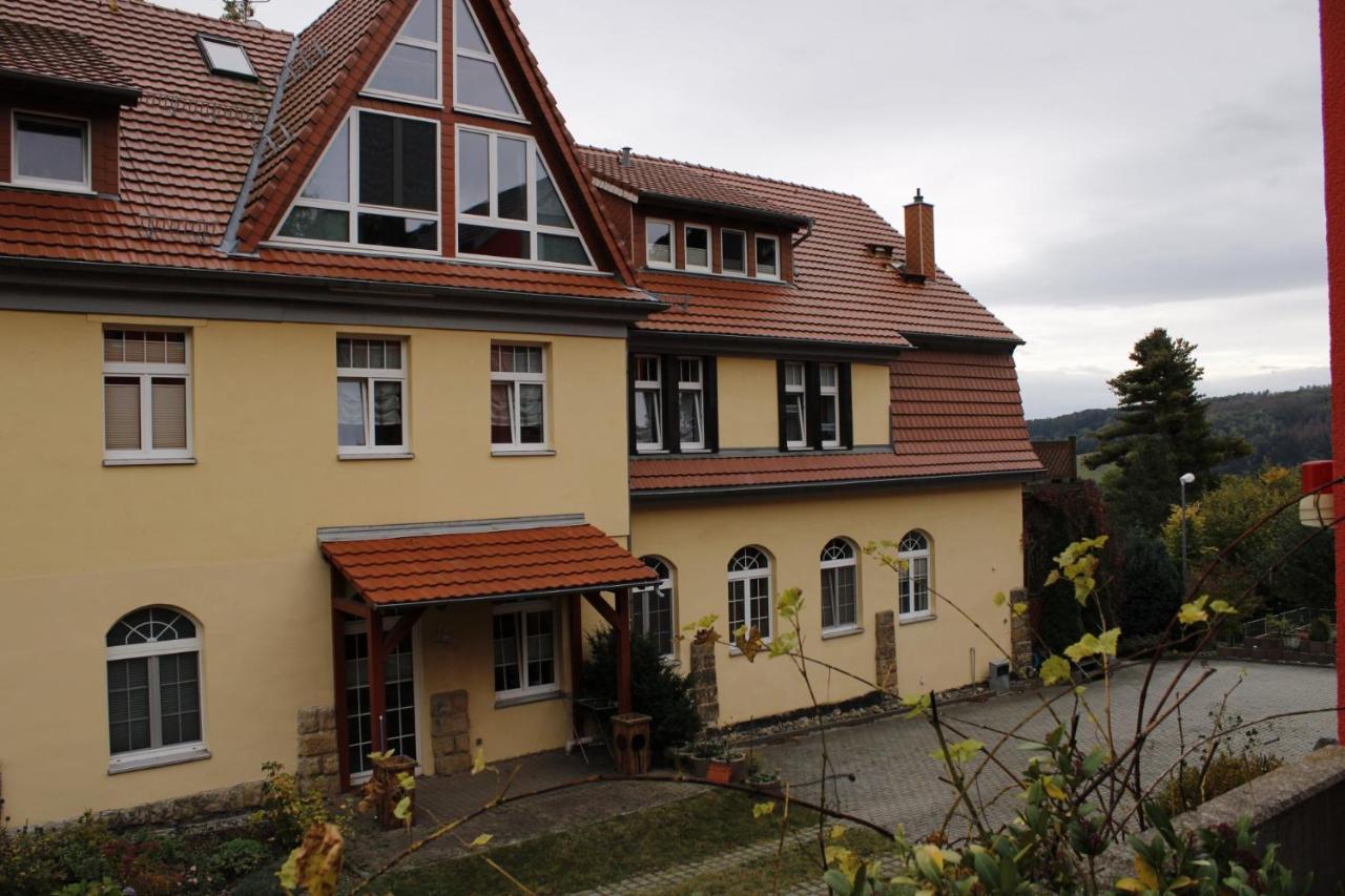 Ferienwohnung Finkenbergweg 赛博尼茨 外观 照片